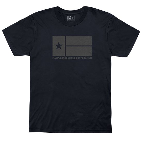 Picture of Magpul Mag1201-410-S Lone Star Navy Cotton/Polyester Short Sleeve Small 