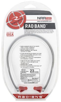 Picture of Radians Rb1150 Rad-Band 23 Db Behind The Neck Gray Adult 1 Pair 