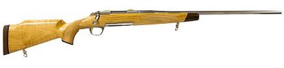 Picture of Browning 035332294 X-Bolt White Gold Medallion 6.5 Prc 3+1 24" Satin Stainless/ 24" Octagon Barrel, Satin Stainless Steel Receiver, Maple Wood Stock, Right Hand 