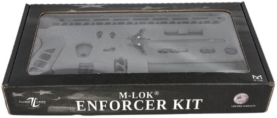 Picture of Timber Creek Outdoors Tcoekbl Enforcer Complete Build Kit Black For Ar-15 