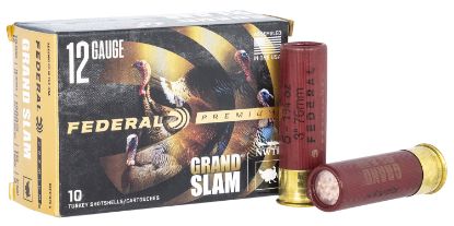 Picture of Federal Pfcx157f5 Premium Grand Slam 12 Gauge 3" 1 3/4 Oz 5 Shot 10 Per Box/ 25 Cs 