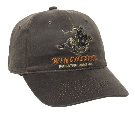 Picture of Outdoor Cap Win23a Winchester Cap Cotton Dark Brown Unstructured Osfa 