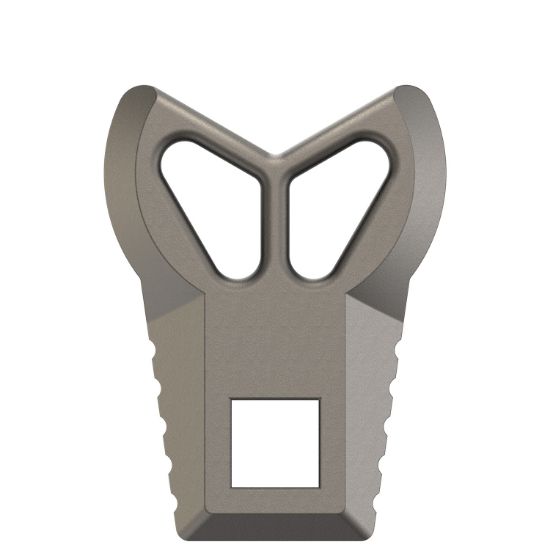 Picture of Real Avid Avmf3pfhw Master -Fit 3 Prong Flash Hider Wrench Titanium/Stainless Steel For Ar-Platform 