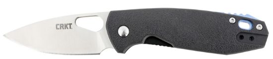 Picture of Crkt 5390 Piet 2.69" Folding Drop Point Plain Satin 8Cr13mov Ss Blade Black/ Grn Handle Includes Pocket Clip 