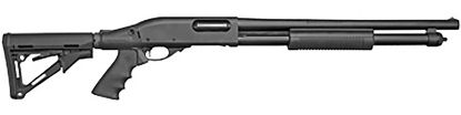 Picture of Rem Arms Firearms R81212 870 Express Tactical 12 Gauge 3" 18.50" 6+1 Matte Blued Rec/Barrel Matte Black 6 Position Magpul Ctr Stock Right Hand Includes Cylinder Choke & Bead Sight 