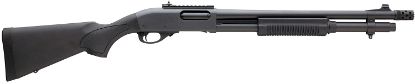 Picture of Rem Arms Firearms R81198 870 Express Tactical 12 Gauge 3" 18.50" 6+1 Matte Blued Rec/Barrel Matte Black Stock Right Hand Includes Rem Choke, 2-Shot Extension & Ghost Ring Sights 