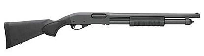 Picture of Remington Firearms (New) R25077 870 Tactical 12 Gauge Pump 3" 6+1 18.50" Matte Black Steel Barrel & Receiver, Matte Black Synthetic Fixed Stock, Fixed Cylinder Choke & Bead Sight 