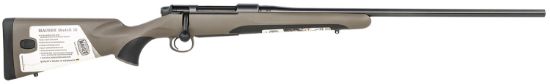 Picture of Mauser M18065ps M18 Savanna Full Size 6.5 Prc 4+1 22" Black Steel Barrel, Black Steel Receiver, Brown Fixed Synthetic Stock 