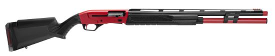 Picture of Savage Arms 57786 Renegauge Competition 12 Gauge 3" 9+1 24"Barrel, Red Cerakote Receiver, Matte Black Monte Carlo Adjustable Comb Stock 