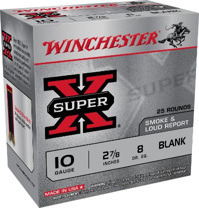 Picture of Winchester Ammo Xbp10w Super X Blank 10 Gauge 2.87" 25 Per Bx/ 10 Case 