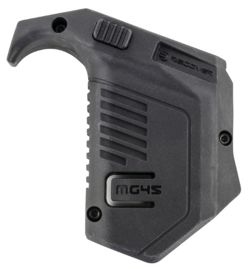 Picture of Recover Tactical Mg4501 Angled Mag Pouch Double Stack, Black Polymer, 45 Acp/10Mm Auto, Compatible W/ Glock 