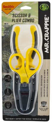 Picture of Smiths Products 51297 Mr. Crappie Pliers & Scissor Combo Gray/Yellow Handle 
