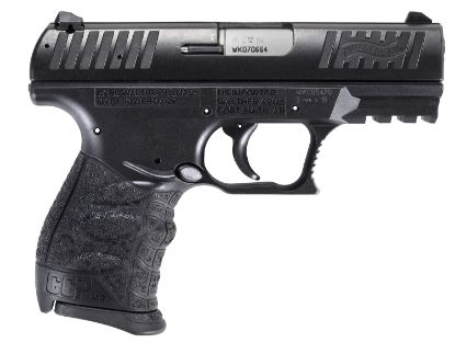 Picture of Walther Arms 5083500 Ccp M2 + 9Mm Luger 8+1 3.54" Barrel, Polymer Frame With Picatinny Acc. Rail, Serrated Black Cerakote Steel Slide, Reversible Magazine Release, Manual Safety 