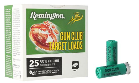 Picture of Remington Ammunition 20241 Gun Club 12 Gauge 2.75" 1 Oz 8 Shot 25 Per Box/ 10 Cs 