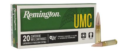 Picture of Remington Ammunition 26854 Umc 300 Blackout 150 Gr Full Metal Jacket 20 Per Box/ 10 Cs 