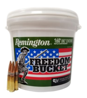 Picture of Remington Ammunition 26857 Umc Freedom Bucket 300 Blackout 150 Gr Full Metal Jacket 160 Per Box/ 4 Cs 