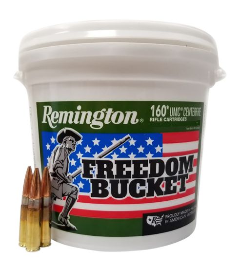 Picture of Remington Ammunition 26857 Umc Freedom Bucket 300 Blackout 150 Gr Full Metal Jacket 160 Per Box/ 4 Cs 