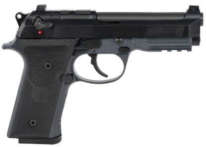 Picture of Beretta Usa J92qr92070 92X Rdo Centurion 9Mm Luger 4.25" Barrel 10+1, Black Steel Frame, Serrated Bruniton Finish Steel Optic Cut Slide, Polymer Grip & Manual/Decocker Safety 