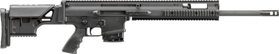 Picture of Fn 381005442 Scar 20S Nrch 7.62X51mm Nato 10+1 20" Black Steel Barrel, Black Anodized Picatinny Rail Aluminum Receiver, Black Synthetic Adjustable Stock, Black Hogue Rubber Grip 