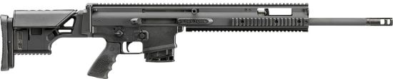 Picture of Fn 381005422 Scar 20S Nrch 6.5 Creedmoor 10+1 20" Black Steel Barrel, Black Anodized Picatinny Rail Aluminum Receiver, Black Synthetic Adjustable Stock, Black Hogue Rubber Grip 