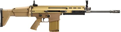 Picture of Fn 986412 Scar 17S Nrch 7.62X51mm Nato 16.25" Barrel 10+1, Flat Dark Earth Anodized Receiver, Flat Dark Earth Telescoping Side-Folding Stock With Adjustable Cheekpiece, Optics Ready 