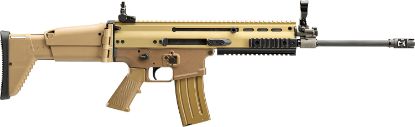 Picture of Fn 985012 Scar 16S Nrch 5.56X45mm Nato 16.25" Barrel, 30+1, Flat Dark Earth Anodized Receiver, Fde Telescoping Side-Folding Stock With Adjustable Cheekpiece, Optics Ready 