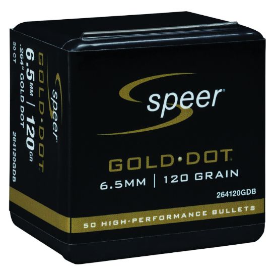 Picture of Speer 264120Gdb Gold Dot 264 Cal .26 120 Gr Bonded Soft Point 50 Per Box/ 20 Case 