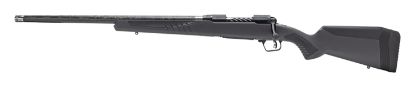 Picture of Savage Arms 57718 110 Ultralite 300 Wsm 2+1 24" Carbon Fiber Wrapped Barrel, Black Melonite Rec, Gray Accustock With Accufit, Left Hand 