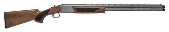 Picture of Pointer Kar1228gry Acrius 12 Gauge With 28" Black O/U Barrel, 3" Chamber, 2Rd Capacity, Gray Cerakote Metal Finish & Turkish Walnut Stock Right Hand (Full Size) 