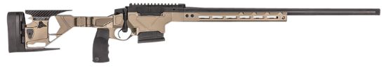 Picture of Seekins Precision 0011710103Blk Havak Hit Full Size 6.5Mm Creedmoor 3+1 24" Black Threaded Barrel, Black Picatinny Rail Steel Receiver, Adjustable Folding Aluminum Chassis, Ar-Style Vertical Grip 