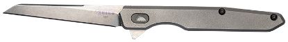 Picture of Southern Grind Sg08050011 Quill 3.50" Folding Tanto Plain Stonewashed S35vn Ss Blade, Silver Titanium Handle 
