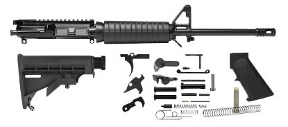 Picture of Del-Ton Inc Rkt101 Heavy Carbine Rifle Kit 5.56X45mm Nato 16" Chrome Moly Vanadium Barrel 7075-T6 Anodized Aluminum Rec With A2 Flash Hider 