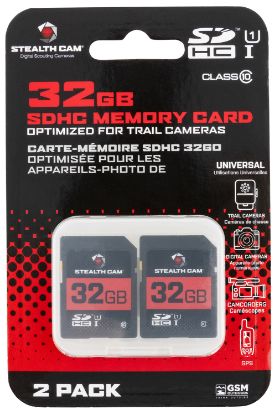 Picture of Stealth Cam Stc32gb2pk Sd Memory Card 32Gb 2 Per Pkg 