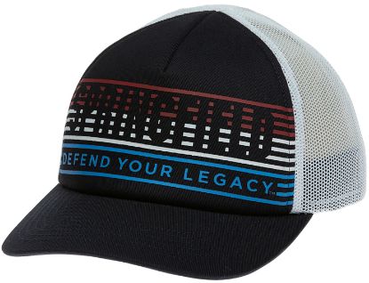 Picture of Springfield Armory Gep2380 Retro 80'S/90'S Trucker Hat Navy/White Adjustable Snapback Osfa Structured 