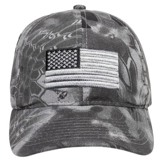 Picture of Outdoor Cap 120159-3-3 Usa Flag Kryptek Raid Hook & Loop Osfa Unstructured 