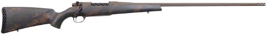 Picture of Weatherby Mbc20n257wr8b Mark V Backcountry 2.0 257 Wthby Mag 3+1 26" Barrel, Patriot Brown Cerakote Metal Finish, Brown Sponge Pattern Black Peak 44 Blacktooth Stock 