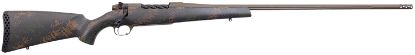 Picture of Weatherby Mbc20n653wr8b Mark V Backcountry 2.0 6.5-300 Wthby Mag 3+1 26" Barrel, Patriot Brown Cerakote Metal Finish, Brown Sponge Pattern Black Peak 44 Blacktooth Stock 