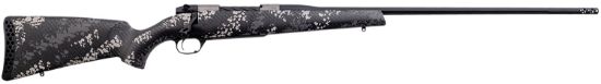 Picture of Weatherby Mbt20n257wr8b Mark V Backcountry 2.0 Ti 257 Wthby Mag 3+1 26" Barrel, Graphite Black Cerakote Metal Finish, Black With Gray/White Sponge Accents Peak 44 Blacktooth Stock 