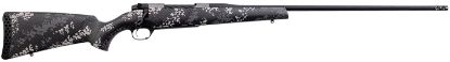 Picture of Weatherby Mbt20n65cmr4b Mark V Backcountry 2.0 Ti 6.5 Creedmoor 4+1 22" Barrel, Graphite Black Cerakote Metal Finish, Black With Gray/White Sponge Accents Peak 44 Blacktooth Carbon Fiber Stock 