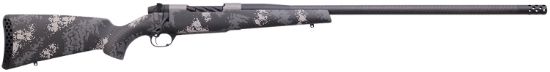 Picture of Weatherby Mct20n257wr8b Mark V Backcountry 2.0 Ti 257 Wthby Mag 3+1 Cap 26" Graphite Black Cerakote Rec/Barrel Black With Gray & White Sponge Accents Peak 44 Blacktooth Stock Right Hand (Full Size) 