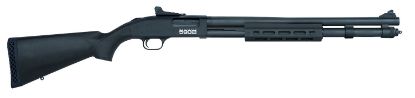 Picture of Mossberg 51602 590S 12 Gauge 3" 7+1/8+1/13+1 20" Matte Blued Barrel, Black Anodized Engraved Receiver, Black Synthetic Stock, Right Hand 