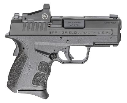 Picture of Springfield Armory Xdsg93345bct Xd-S Mod 2 45 Acp 3.30" 5+1,6+1 Black Forged Melonite Steel Barrel/Optics Cut Slide Enhanced Textured Black Polymer Frame Includes Crimson Trace Red Dot & 2 Mags 