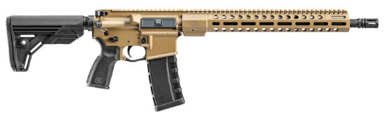 Picture of Fn 36100642 Fn 15 Tac3 5.56X45mm Nato 16" Chrome-Lined Barrel 30+1, Fde Anodized Rec/M-Lok Handguard, Black 6 Position Collapsible Stock, Optics Ready 