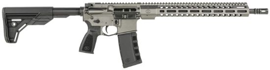 Picture of Fn 36100652 Fn 15 Tac3 5.56X45mm Nato 30+1 16" Chrome-Lined Barrel, Gray Anodized Rec/M-Lok Handguard, Black 6 Position Collapsible Stock, Optics Ready 