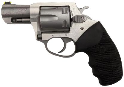 Picture of Charter Arms 53620 Undercover Ii Large 38 Special, 6 Shot 2.20" Matte Stainless Steel Barrel & Cylinder, Anodized Aluminum Frame W/Black Finger Grooved Rubber Grip, Exposed Hammer 