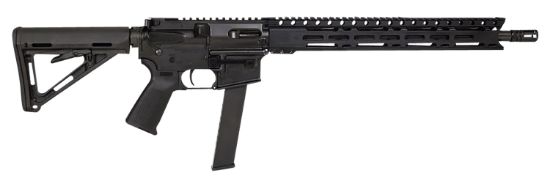 Picture of Diamondback Db1417p001 Db9r 9Mm Luger 16" 32+1 Black Adjustable Magpul Moe Carbine Stock Black Magpul Moe Grip 