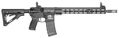 Picture of Smith & Wesson 13551 M&P15t Ii Limited Edition Engraved 5.56X45mm Nato 16" 30+1 Matte Black Engraved Rec Raptor-Lt Ch Magpul Ctr Stock M&P Grip With Interchangeable Palmswells Right Hand 