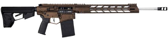 Picture of Diamondback Db1033m071 Db10 6.5 Creedmoor 20" 20+1,5+1 Midnight Bronze Adjustable Magpul Ctr Stock Black Magpul Moe K2 Grip With Black Gold Lower 15" M-Lok 