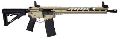 Picture of Diamondback Db1736k061 Db15 5.56X45mm Nato 16" 30+1 Flat Dark Earth Adjustable Magpul Ctr Stock Black Magpul Moe K2 Grip With Black Gold Lower 