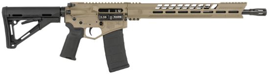 Picture of Diamondback Db1731k061 Db15 5.56X45mm Nato 16" 30+1 Flat Dark Earth Adjustable Magpul Ctr Stock Black Magpul Moe K2 Grip With Black Gold Lower 